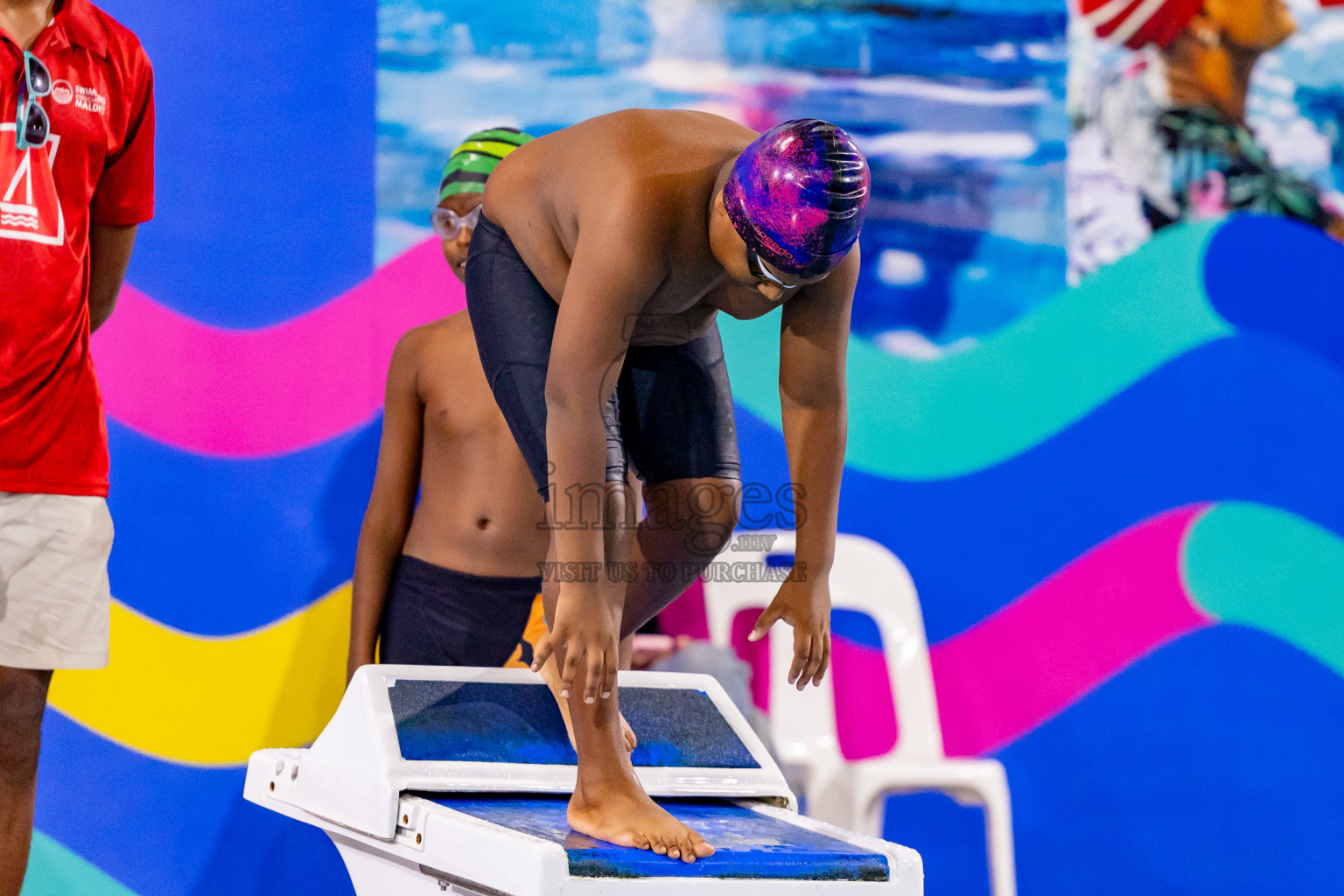 Day 3 of BML 5th National Swimming Kids Festival 2024 held in Hulhumale', Maldives on Wednesday, 20th November 2024. Photos: Nausham Waheed / images.mv