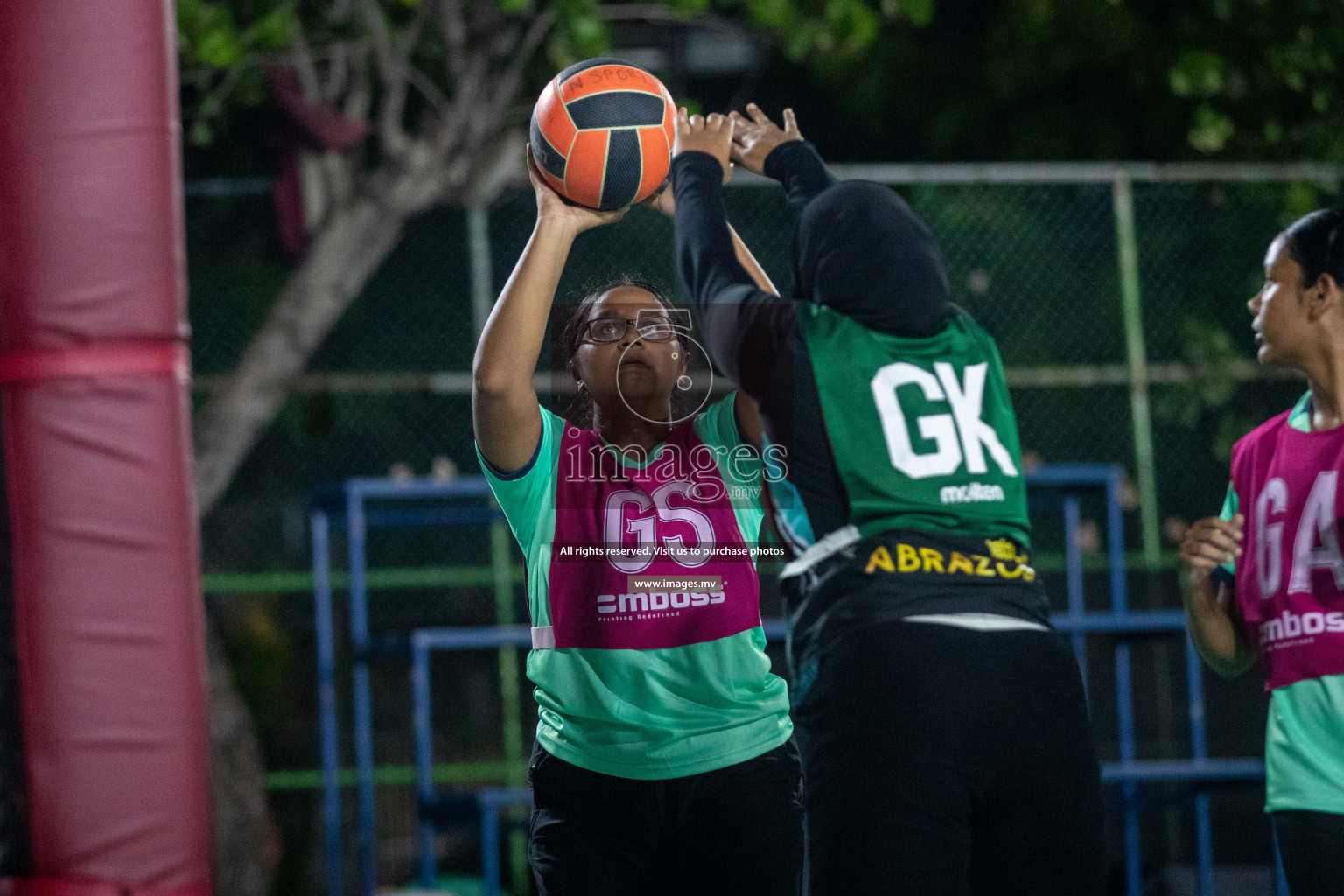 Day 4 of 20th Milo National Netball Tournament 2023, held in Synthetic Netball Court, Male', Maldives on 2nd  June 2023 Photos: Nausham Waheed/ Images.mv