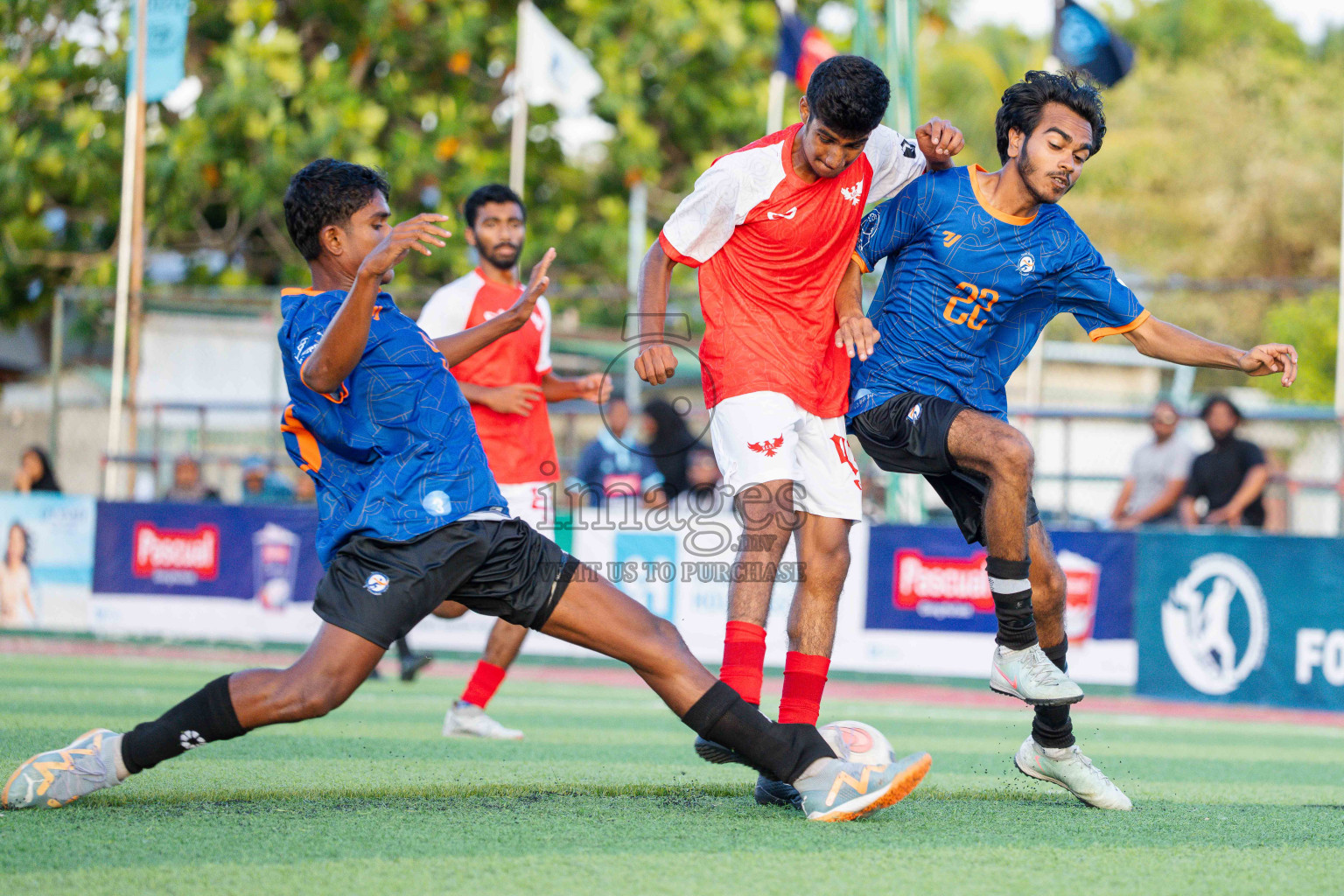 Best VS Youth Academy in Day 3 - Fonadhoo Youth Futsal Challenge 2025 held in Fonadhoo Futsal Stadium, L. Fonadhoo, Maldives on Tuesday, 28th October 2025 Photos: Arif Rasheed / images.mv