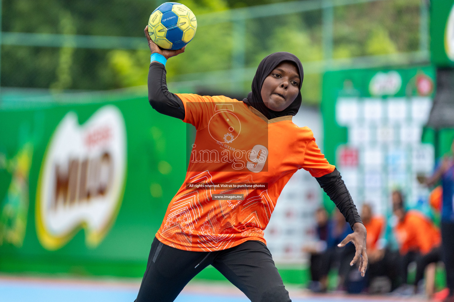 Day 5 of 7th Inter-Office/Company Handball Tournament 2023, held in Handball ground, Male', Maldives on Tuesday, 19th September 2023 Photos: Nausham Waheed/ Images.mv