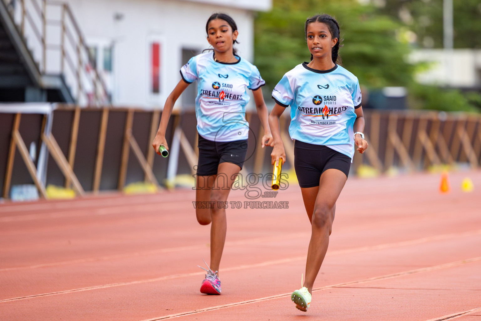Streak Heats 2025 by Saaid Sports was held on Saturday, 6th September 2025 at Hulhumale' Synthetic Track, Hulhumale' Maldives. Photos: Ismail Thoriq / images.mv