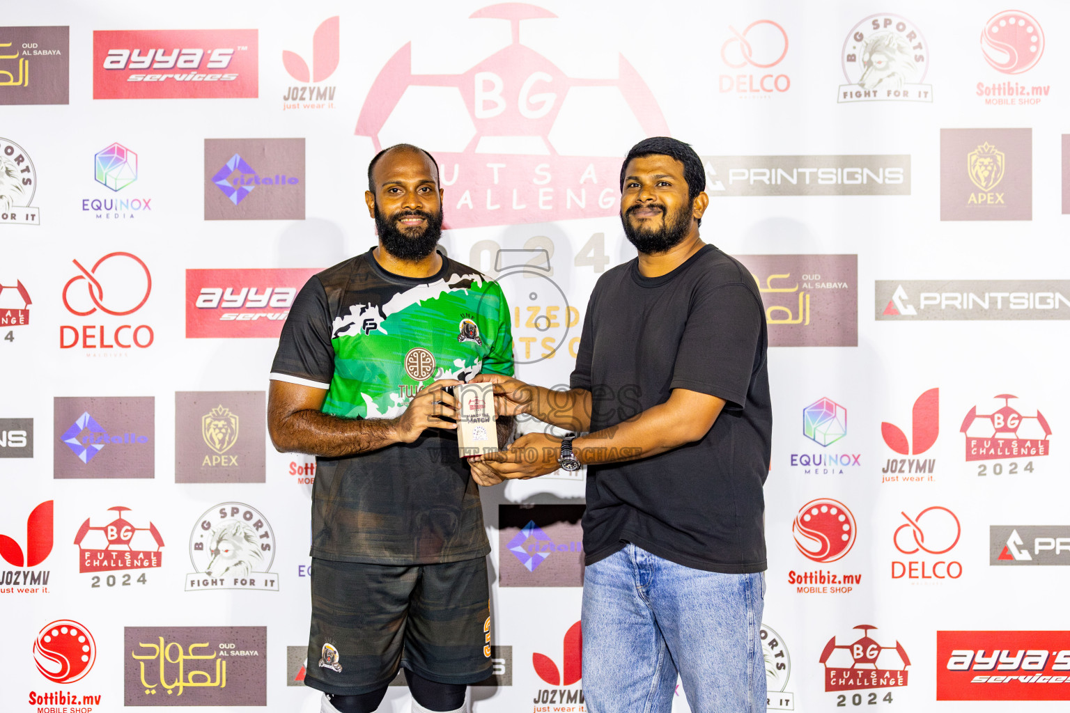 Squadra vs UNF in Day 2 of Quarter Finals of BG Futsal Challenge 2024 was held on Saturday , 30th March 2024, in Male', Maldives Photos: Nausham Waheed / images.mv