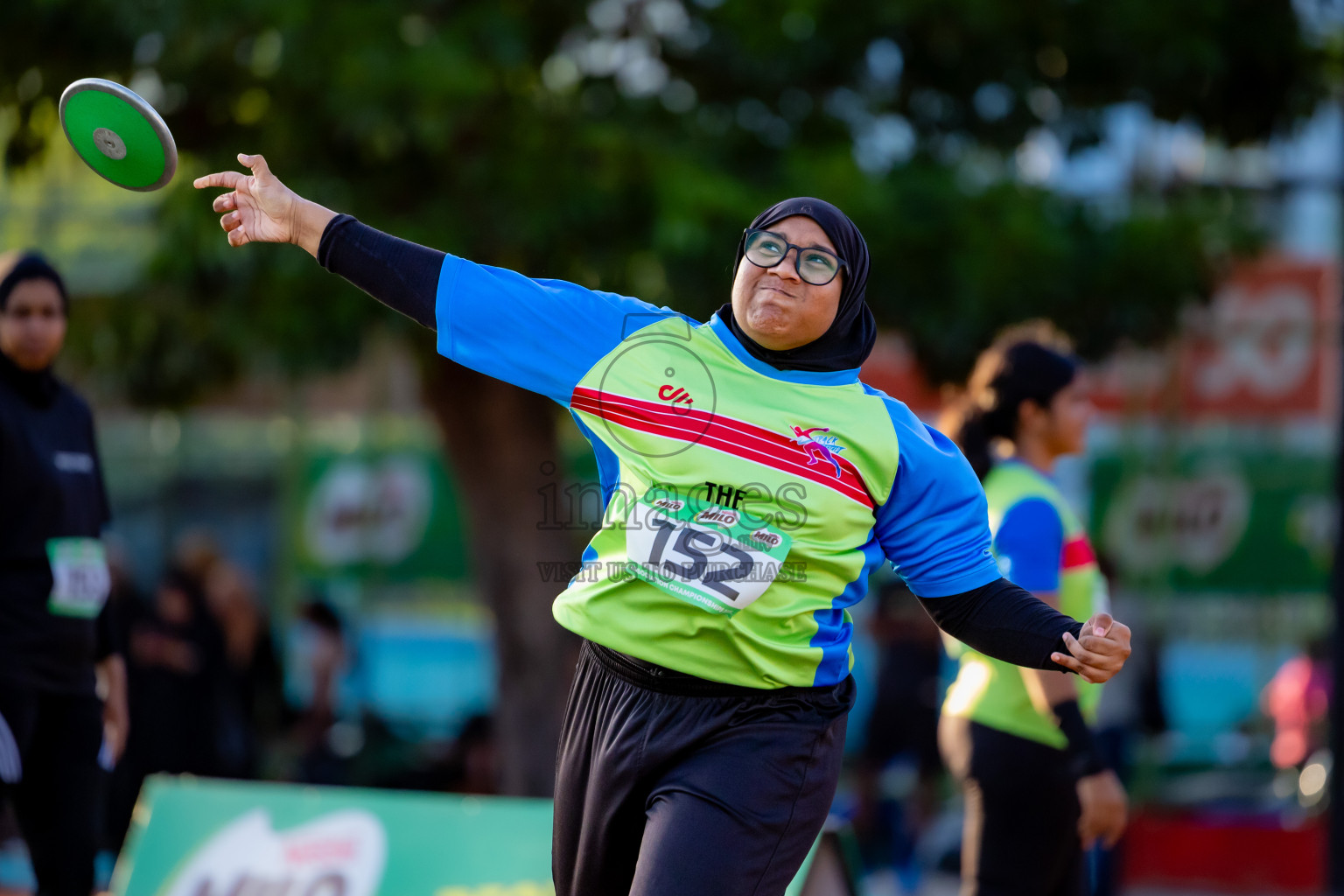 Day 1 of 12th Milo Association Championships was held in Ekuveni Track at Male', Maldives on Thursday, 24th April 2025. Photos: Nausham Waheed / images.mv