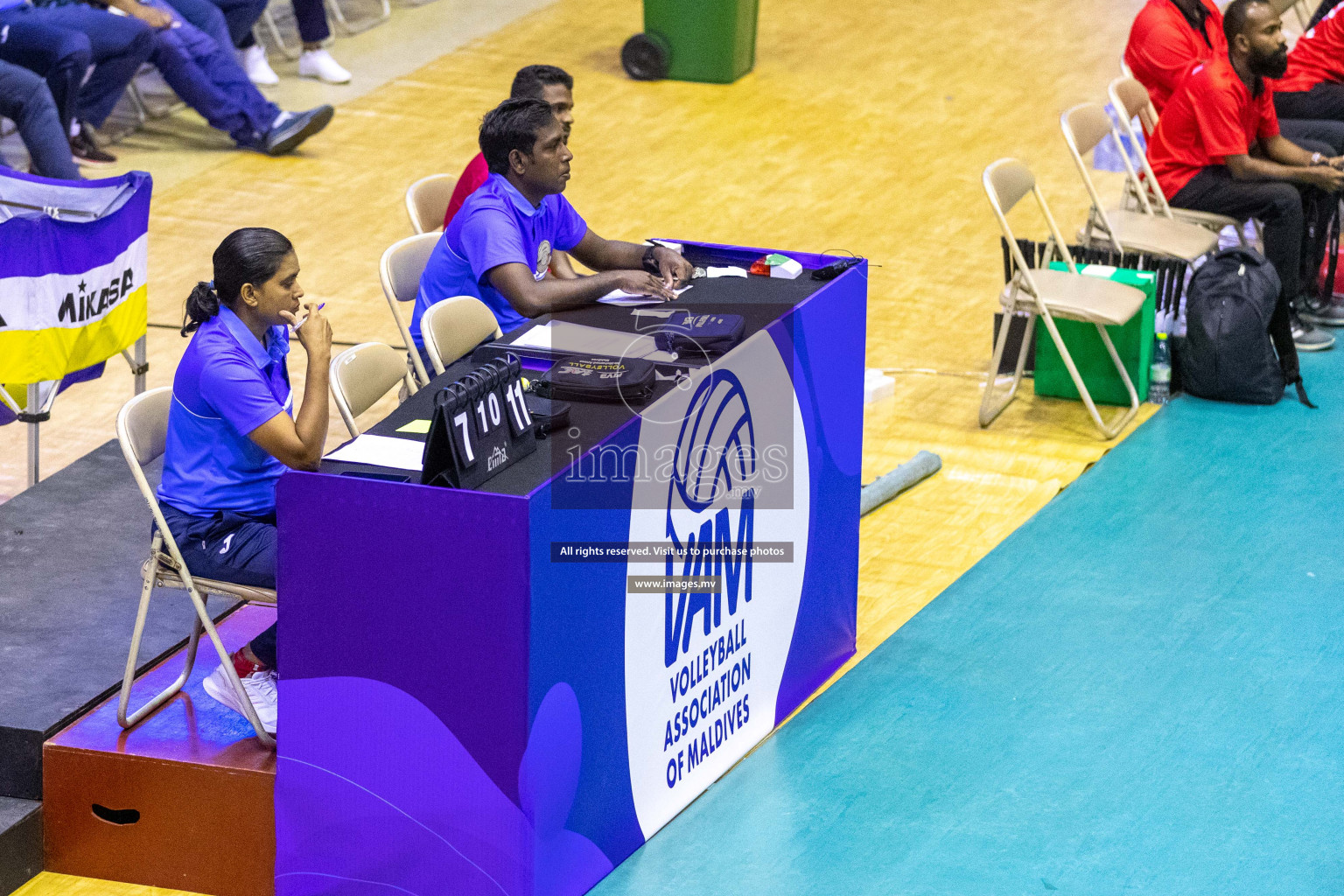 Volleyball Association Cup 2022-Women's Division-Match Day 4 was held in Male', Maldives on Friday, 27th May 2022 at Social Center Indoor Hall. Photos By: Ismail Thoriq/images.mv