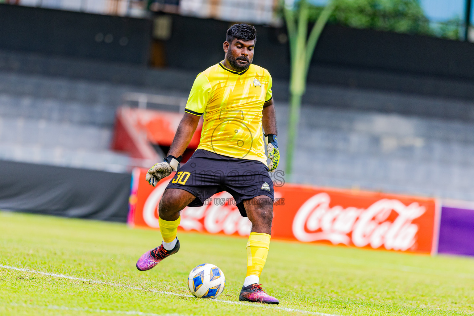 Club Green Streets vs Victory Sports Club in Dhivehi Premier League 2025/26 held in National Football Stadium, Male', Maldives on Thursday, 25th September 2025. Photos: Areef Adam / Images.mv