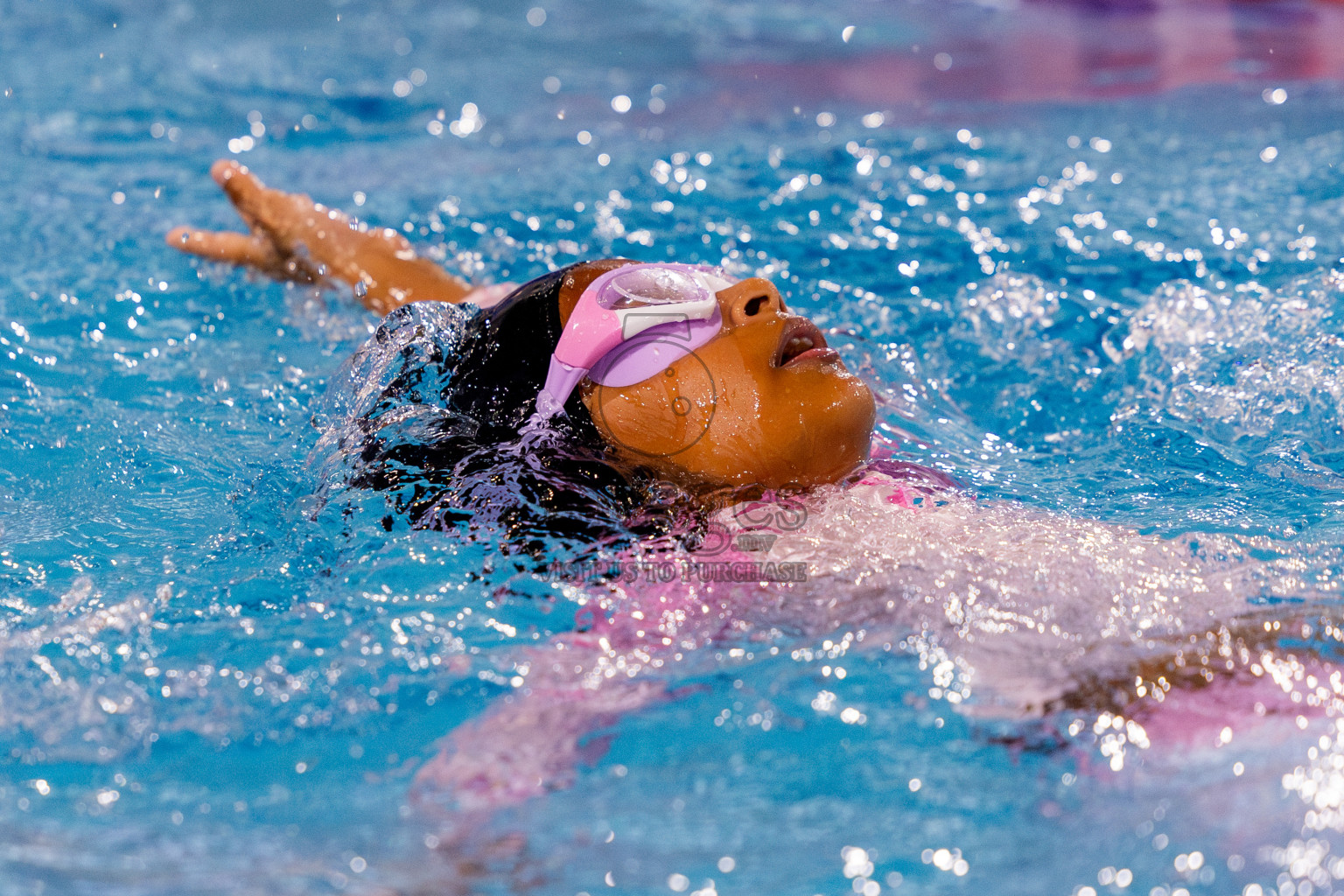 Day 1 of BML 5th National Swimming Kids Festival 2024 held in Hulhumale', Maldives on Monday, 18th November 2024. Photos: Nausham Waheed / images.mv