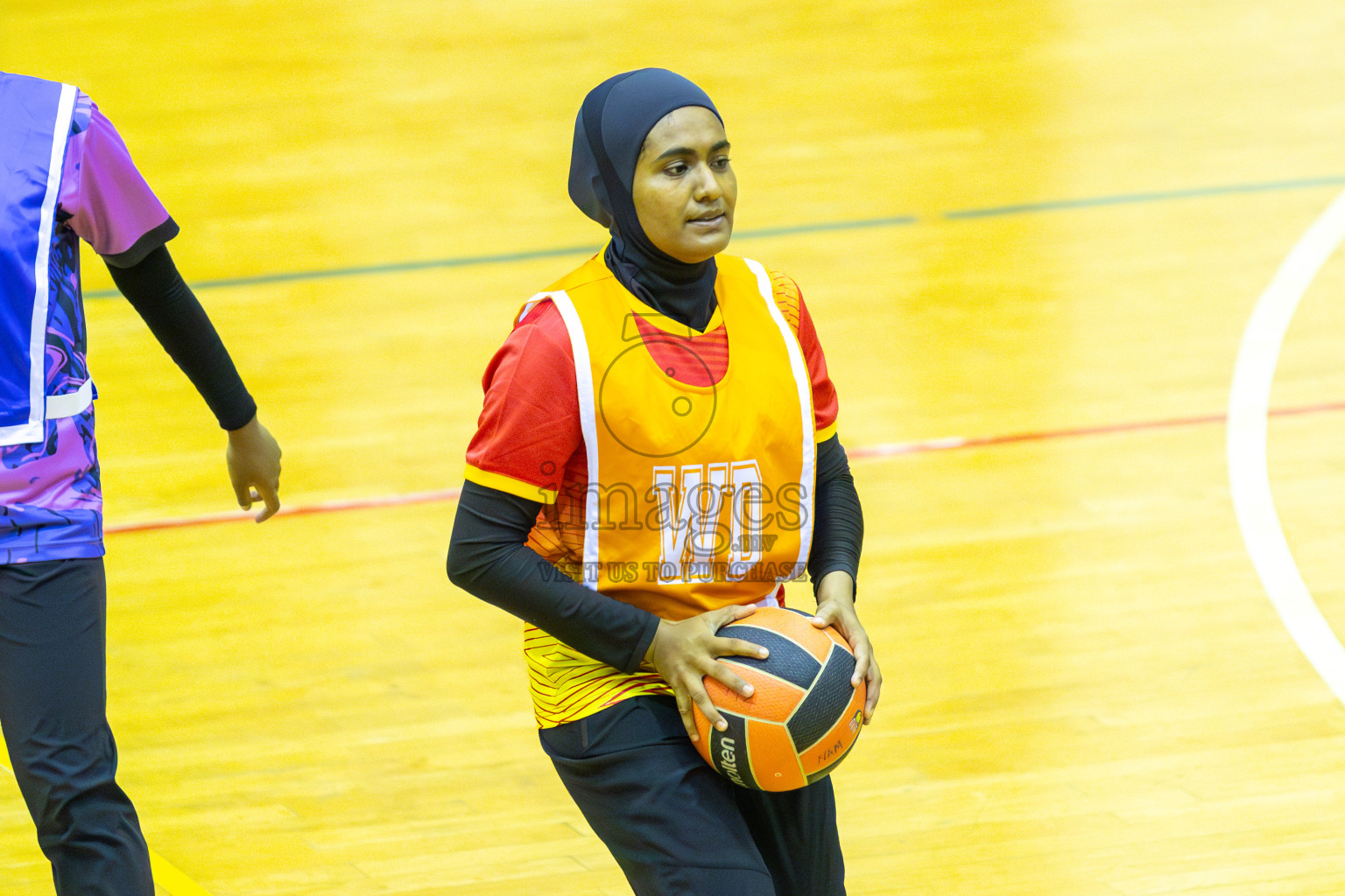 Day 4 of 21st National Netball Tournament was held in Social Canter at Male', Maldives on Saturday, 11th May 2024. Photos: Mohamed Mahfooz Moosa / images.mv