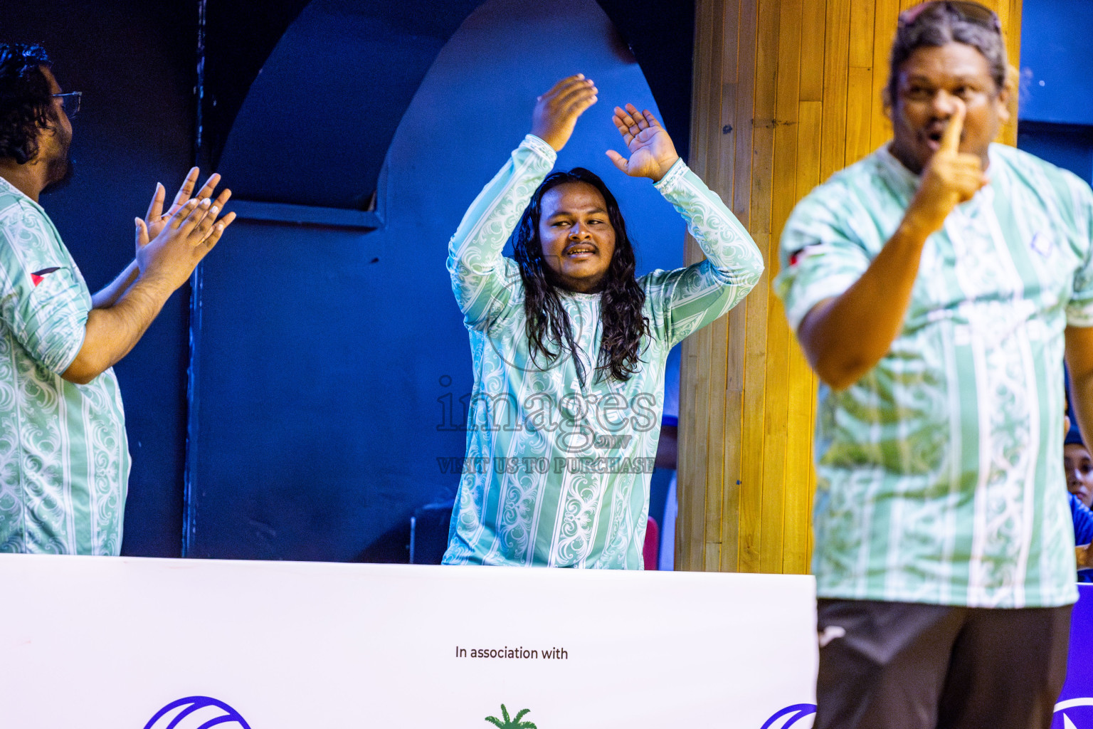 Finals of Interschool Volleyball Tournament 2024 was held in Social Center at Male', Maldives on Friday, 6th December 2024. Photos: Nausham Waheed / images.mv