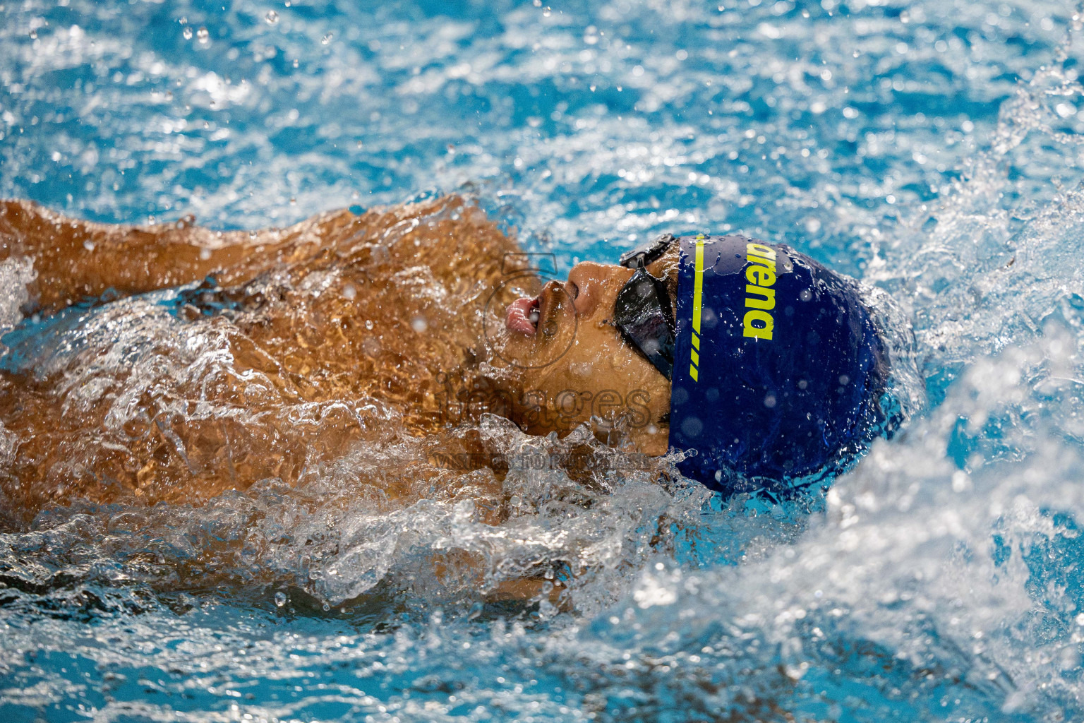 Day 4 of National Swimming Competition 2024 held in Hulhumale', Maldives on Monday, 16th December 2024. 
Photos: Hassan Simah / images.mv