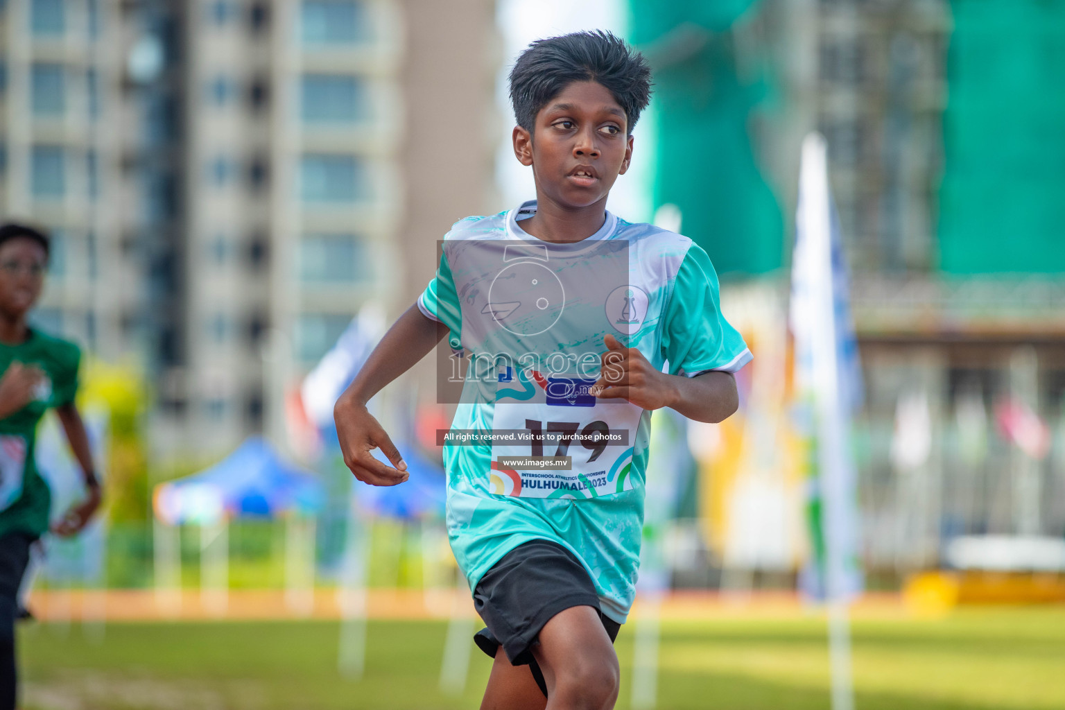 Day two of Inter School Athletics Championship 2023 was held at Hulhumale' Running Track at Hulhumale', Maldives on Sunday, 15th May 2023. Photos: Nausham Waheed / images.mv