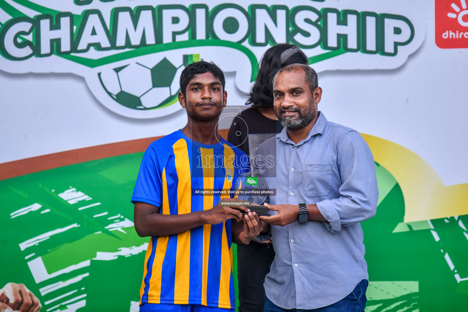 Milo Academy Championship 2022 was held in Male', Maldives on 09th October 2022. Photos: Nausham Waheed / images.mv