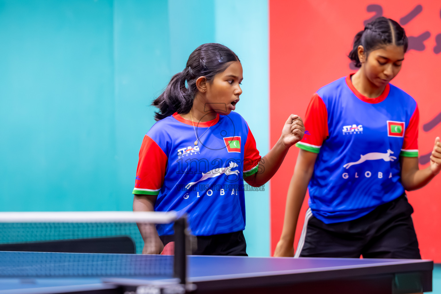 Day 3 of BML 63rd National Table Tennis Tournament 2025 was held on Wednesday, 27th August 2025 in Male' TT Hall, Male', Maldives. Photos: Nausham Waheed / images.mv