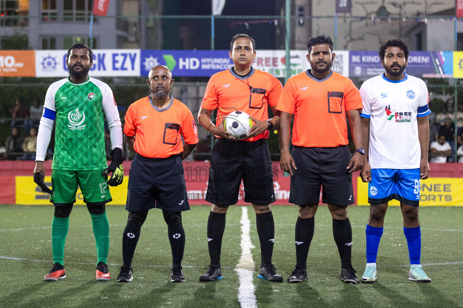 Th Madifushi vs Th Veymandoo in Day 20 of Golden Futsal Challenge 2024 was held on Saturday , 3rd February 2024 in Hulhumale', Maldives Photos: Nausham Waheed / images.mv