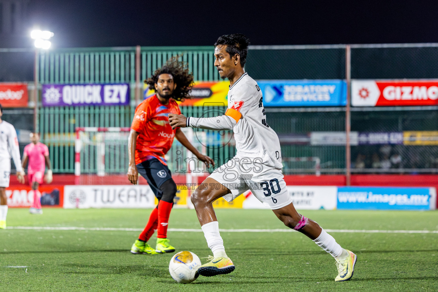 SH Kanditheemu vs R Dhuvaafaru in Zone round Day 27 of Golden Futsal Challenge 2025 was held on Friday , 31st January 2025, in Hulhumale', Maldives. Photos: Nausham Waheed / images.mv