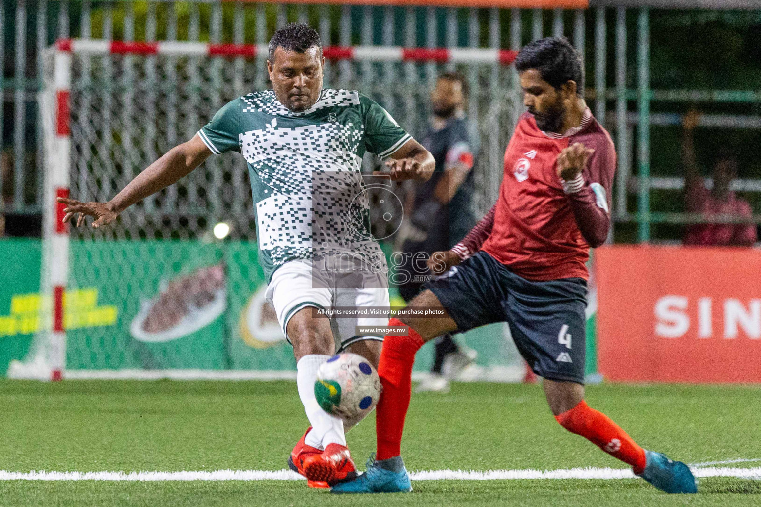 President's Office SC vs Club 220 in Club Maldives Cup Classic 2023 held in Hulhumale, Maldives, on Monday, 24th July 2023. Photos: Ismail Thoriq / images.mv