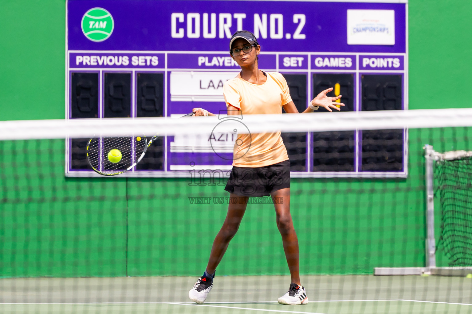 Day 2 of ATF Maldives Junior Open Tennis was held in Male' Tennis Court, Male', Maldives on Tuesday, 10th December 2024. Photos: Nausham Waheed / images.mv