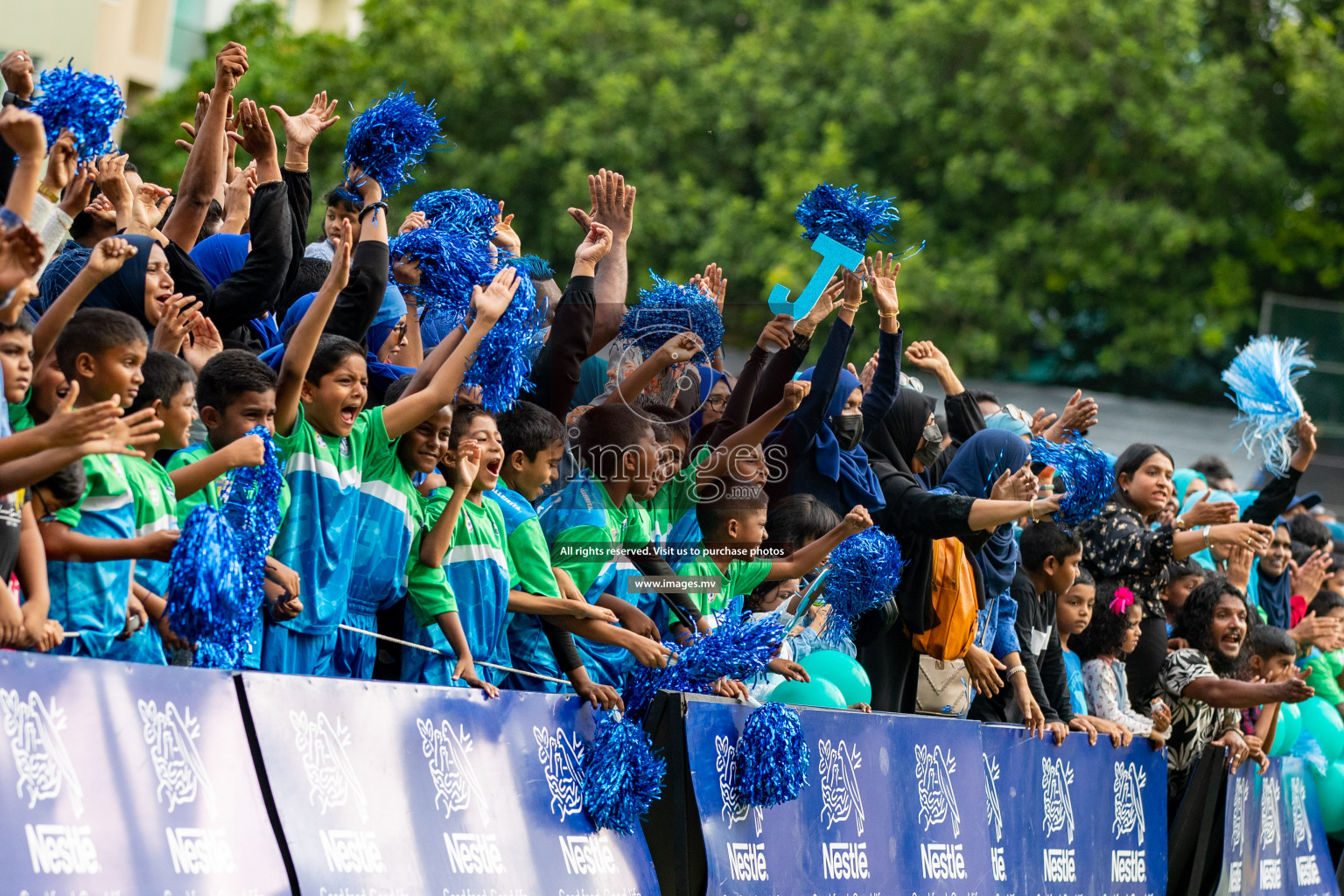 Day 4 of Milo Kids Football Fiesta 2022 was held in Male', Maldives on 22nd October 2022. Photos:Hassan Simah / images.mv