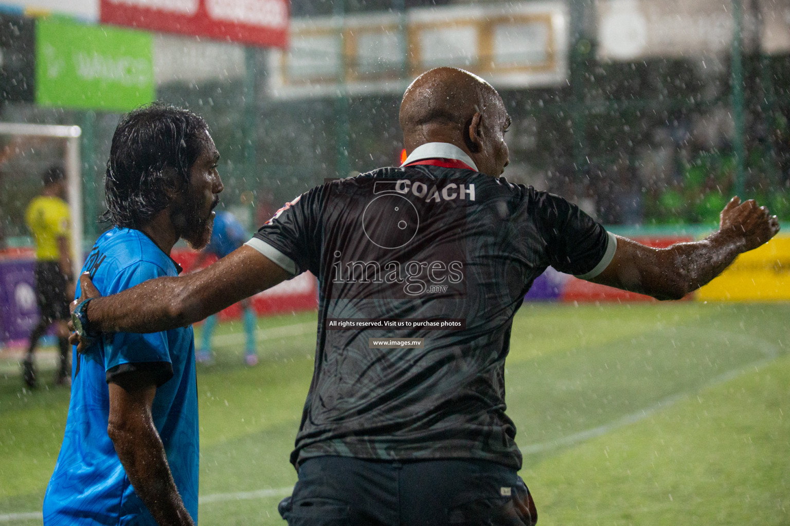 Team FSM vs Club HDC in the Quarter Finals of Club Maldives 2021 held at Hulhumale;, on 12th December 2021 Photos: Nasam / images.mv