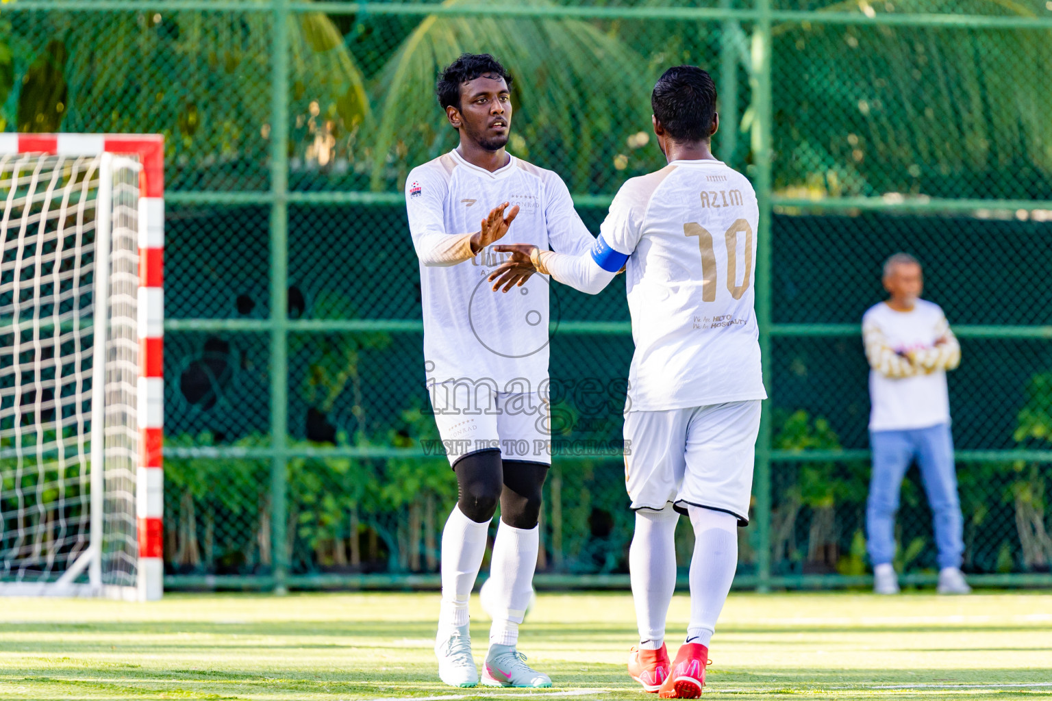 Barcelo vs Conrad in the Final of Resort League 2025 (Ari Zone) was held on Sunday, 28th June 2025 in Conrad Maldives Rangali Island, Alif Dhaalu Atoll, Maldives. Photos: Nausham Waheed / images.mv