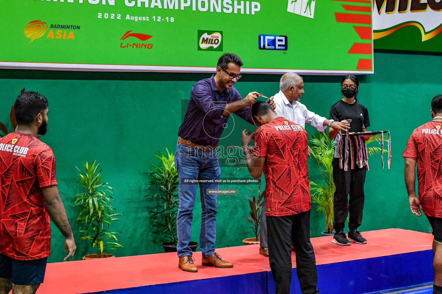 Final of 6th Office Company Badmintion Championship held in Male', Maldives Photos: Nausham Waheed / Images.mv