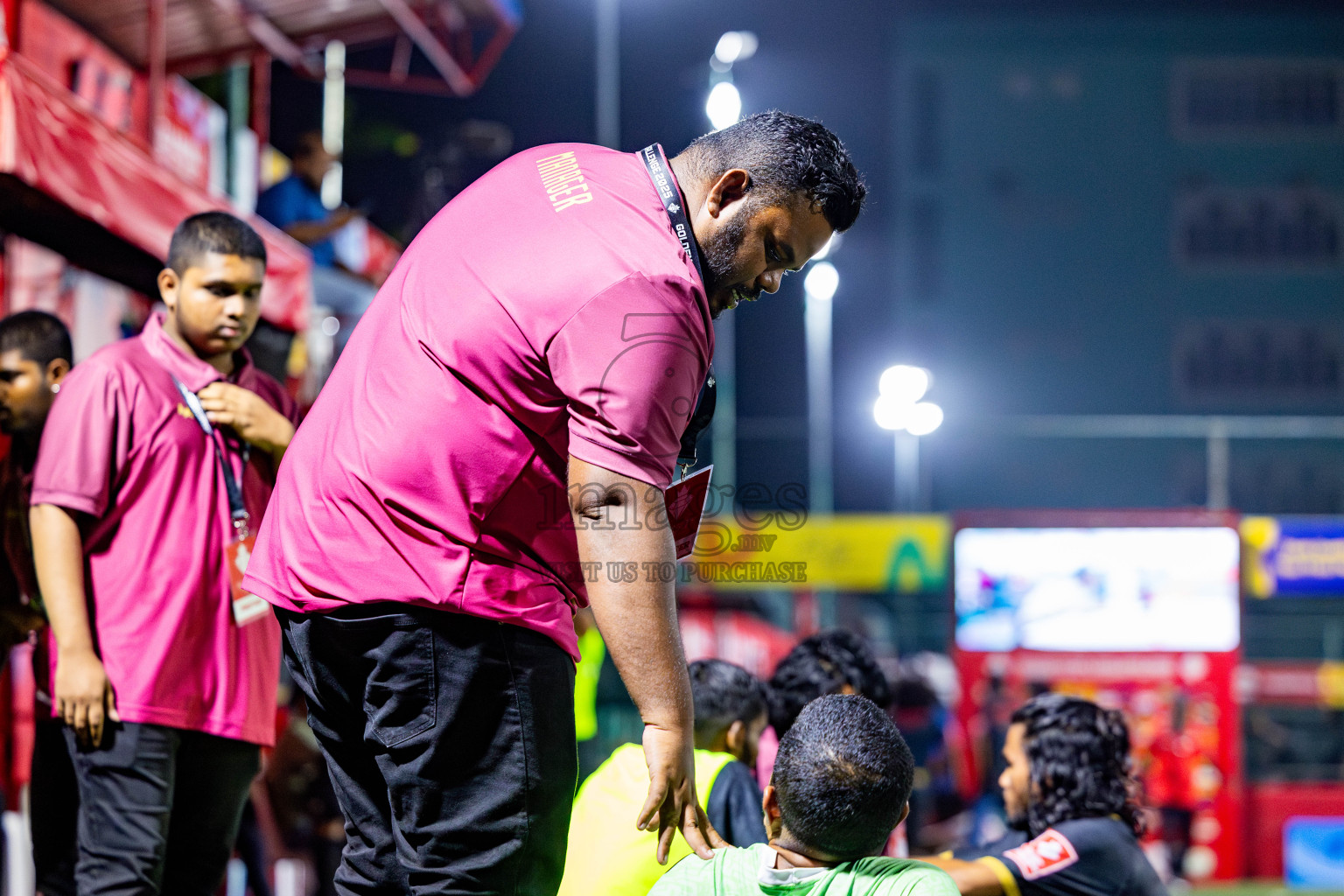 HA Utheemu vs HA Muraidhoo in Day 13 of Golden Futsal Challenge 2025 was held on Friday, 17th January 2025, in Hulhumale', Maldives. Photos: Nausham Waheed / images.mv