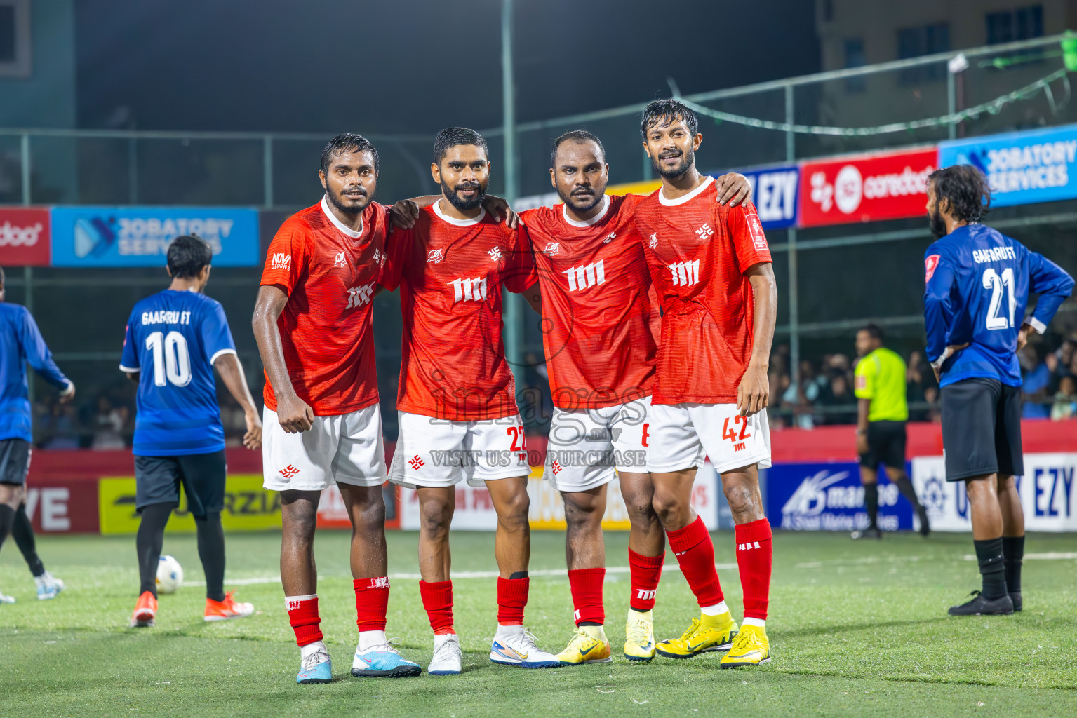 K Gaafaru vs K Kaashidhoo in Kaafu Atoll Semi Final in Day 24 of Golden Futsal Challenge 2025 was held on Tuesday , 28th January 2025, in Hulhumale', Maldives. Photos: Ismail Thoriq / images.mv