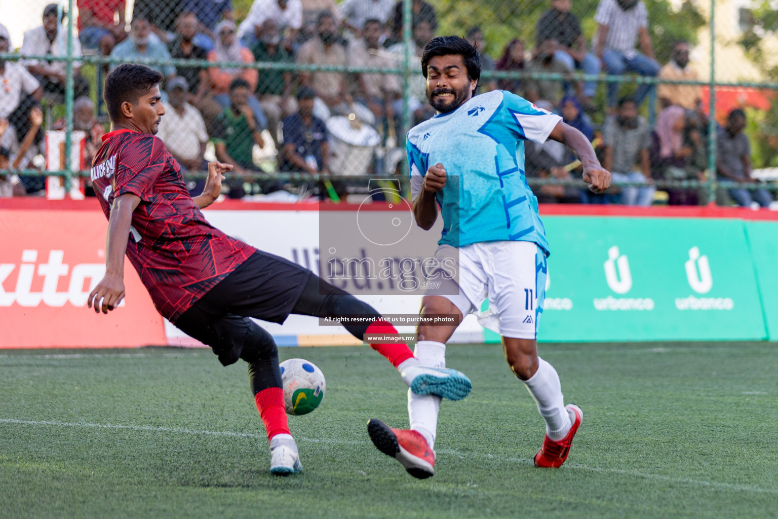 MACL vs Police Club in Club Maldives Cup 2023 held in Hulhumale, Maldives, on Saturday, 22nd July 2023. Photos: Hassan Simah / images.mv