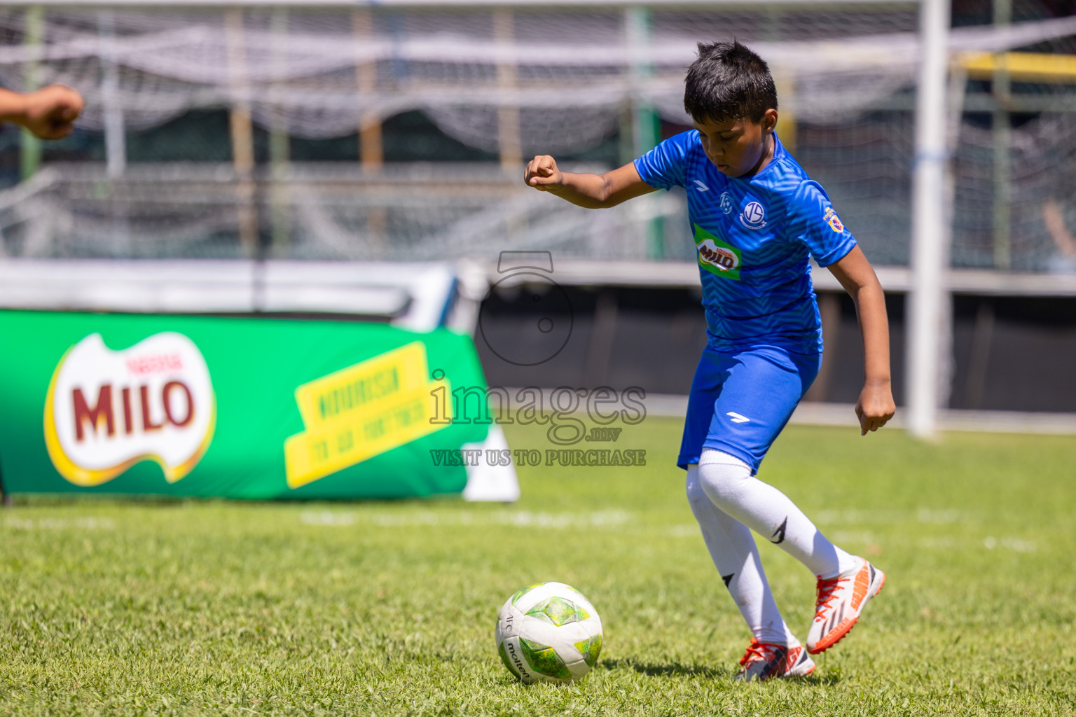 Day 1 of MILO Kids Football Fiesta was held at National Stadium in Male', Maldives on Friday, 23rd February 2024. 
Photos: Ismail Thoriq / images.mv