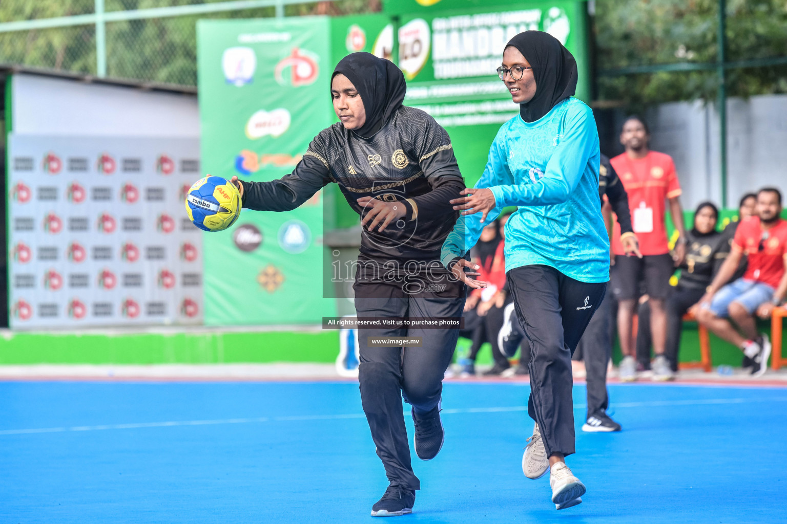 Day 5 of Milo 6th Inter Office Handball Tournament 2022 - Photos by Nausham Waheed