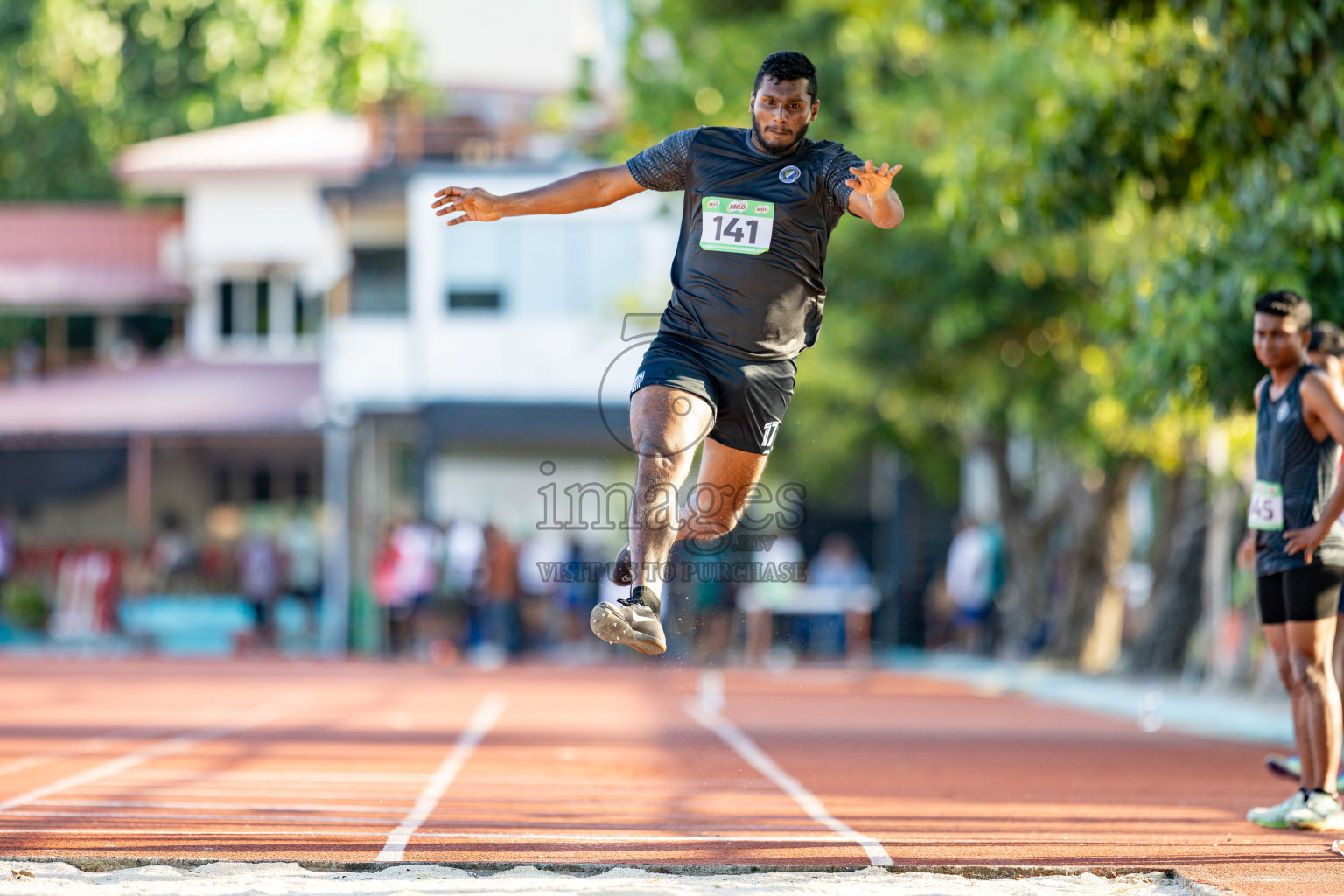 Day 2 of 12th Milo Association Championships was held in Ekuveni Track at Male', Maldives on Friday, 25th April 2025. 
Photos: Hassan Simah / images.mv