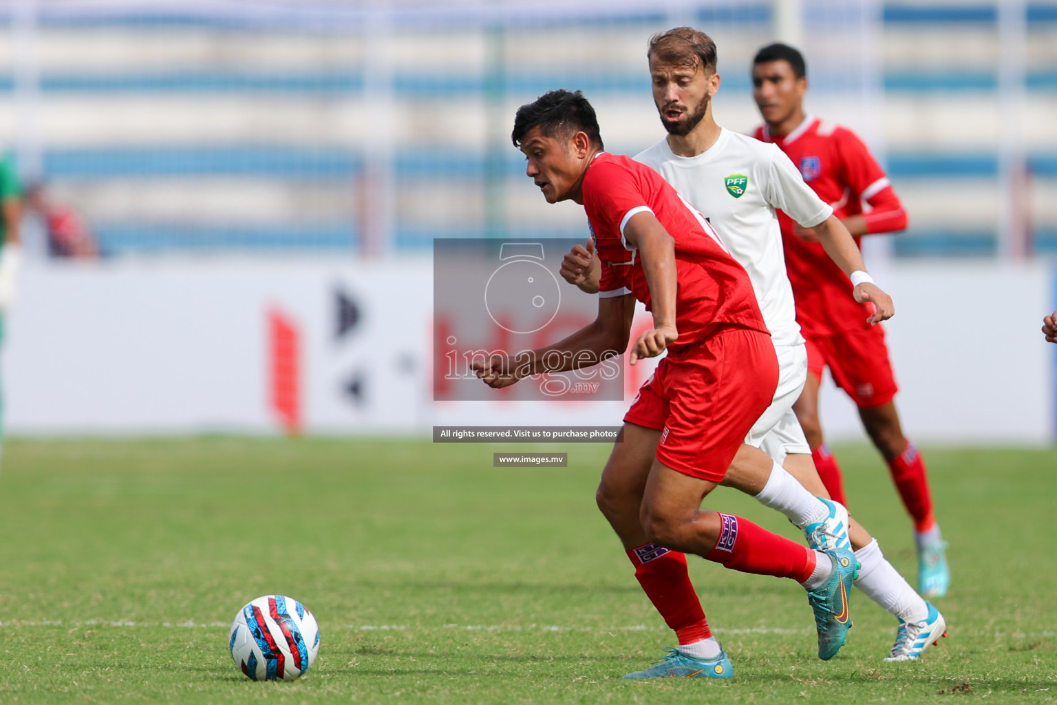 Nepal vs Pakistan in SAFF Championship 2023 held in Sree Kanteerava Stadium, Bengaluru, India, on Tuesday, 27th June 2023. Photos: Nausham Waheed, Hassan Simah / images.mv