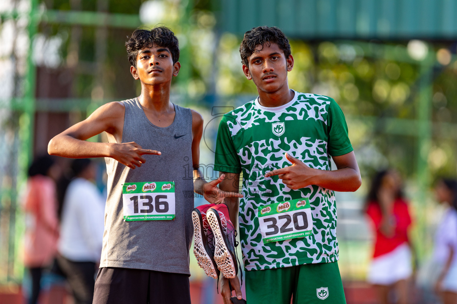 Day 3 of MILO Athletics Association Championship was held on Thursday, 7th May 2024 in Male', Maldives. Photos: Nausham Waheed