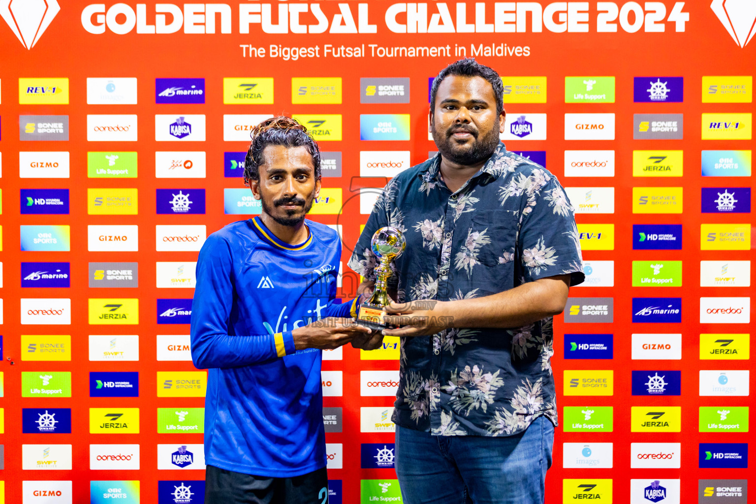 K Dhiffushi VS K Maafushi in Day 25 of Golden Futsal Challenge 2024 was held on Thursday , 8th February 2024 in Hulhumale', Maldives Photos: Nausham Waheed / images.mv