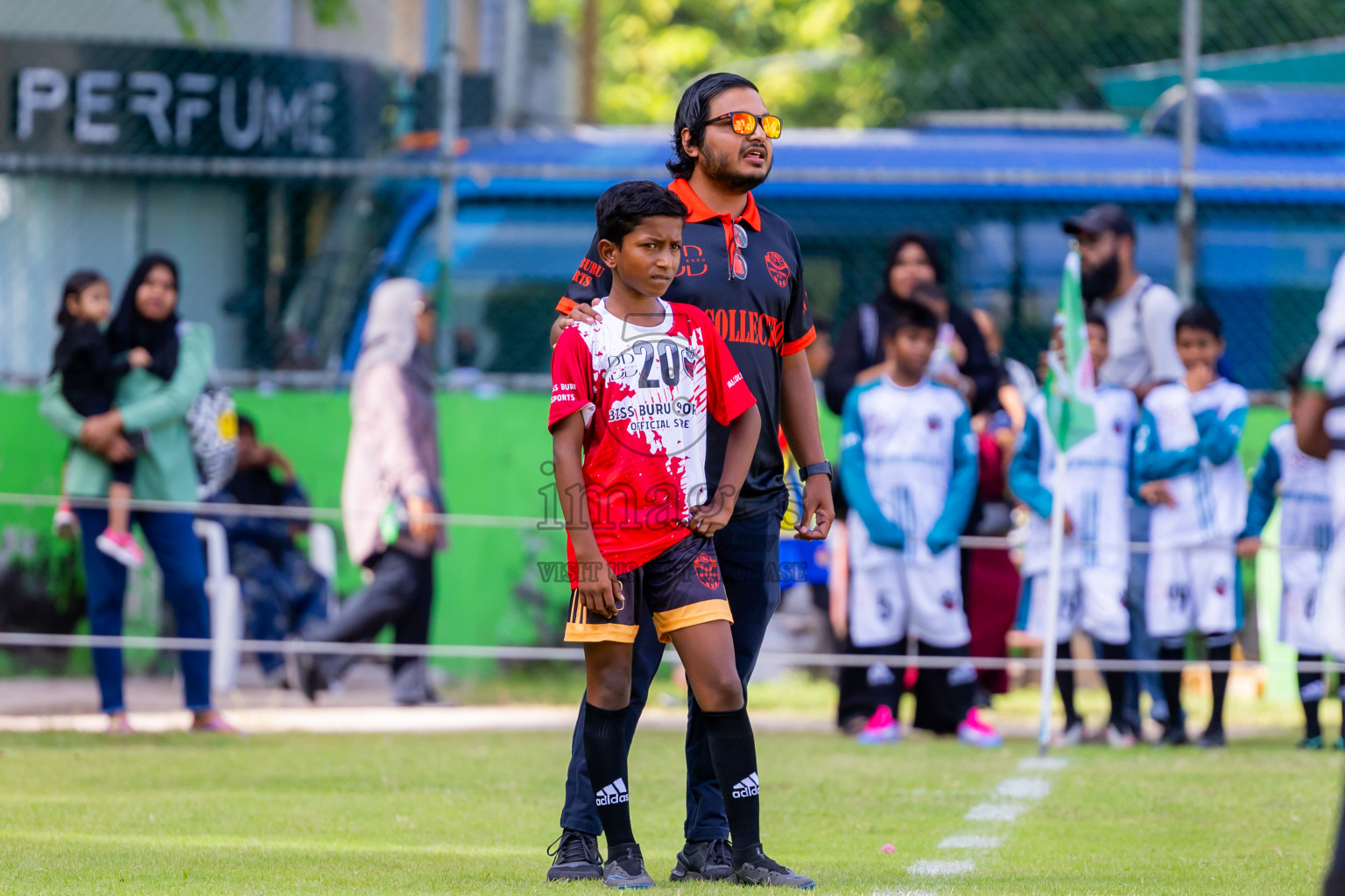 Day 1 of MILO Academy Championship 2025 (U-12) was held at Henveiru Stadium in Male', Maldives on Thursday, 1st May 2025. Photos: Nausham Waheed / images.mv