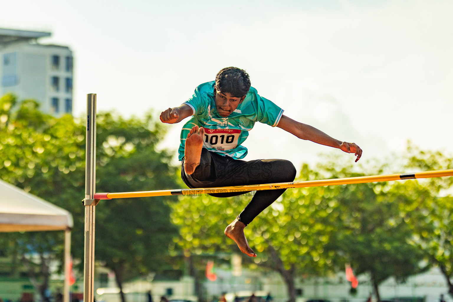 Day 2 of Inter-school Athletics Championship 2025 held in Ekuveni Synthetic Track, Male', Maldives on Tuesday, 07th October 2025. Photos by: Areef Adam / Images.mv