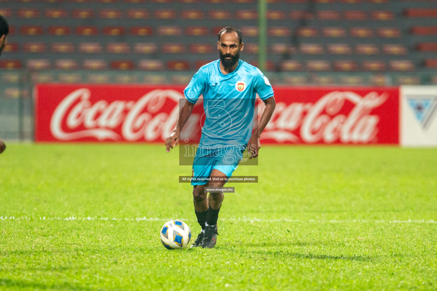 Club Valencia vs United Victory in the President's Cup 2021/2022 held in Male', Maldives on 19 December 2021