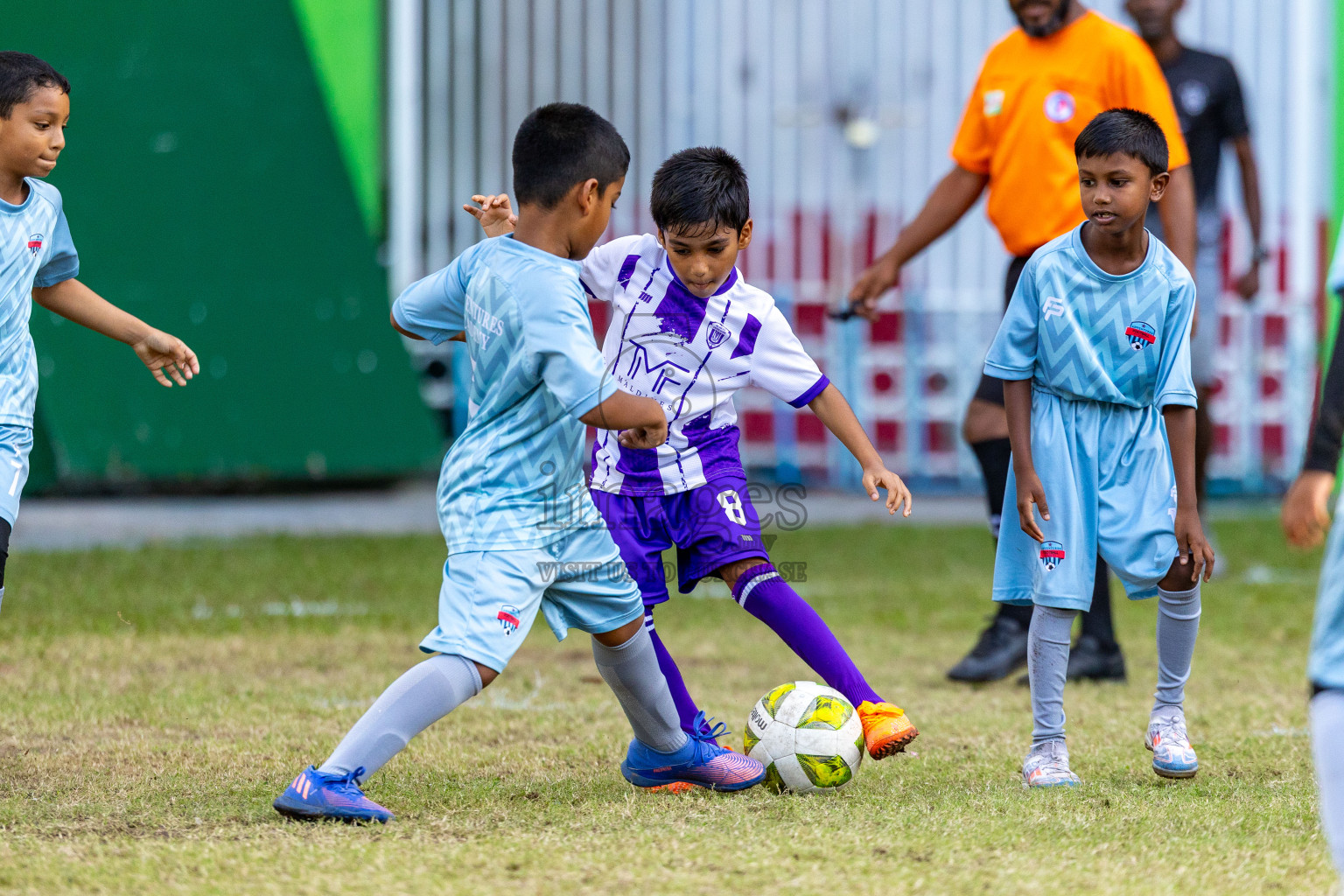 Day 3 of MILO SVAM Juniors 2025 (U-8) was held at Henveiru Stadium in Male', Maldives on Saturday, 28th June 2025. Photos: Mohamed Mahfooz Moosa / images.mv