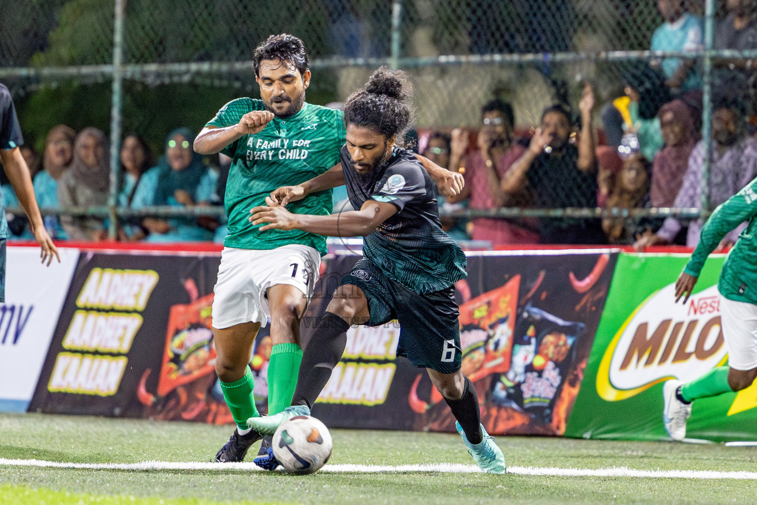 SDFC VS TEAM BADHAHI in Club Maldives Classic 2024 held in Rehendi Futsal Ground, Hulhumale', Maldives on Monday, 9th September 2024. Photos: Nausham Waheed / images.mv