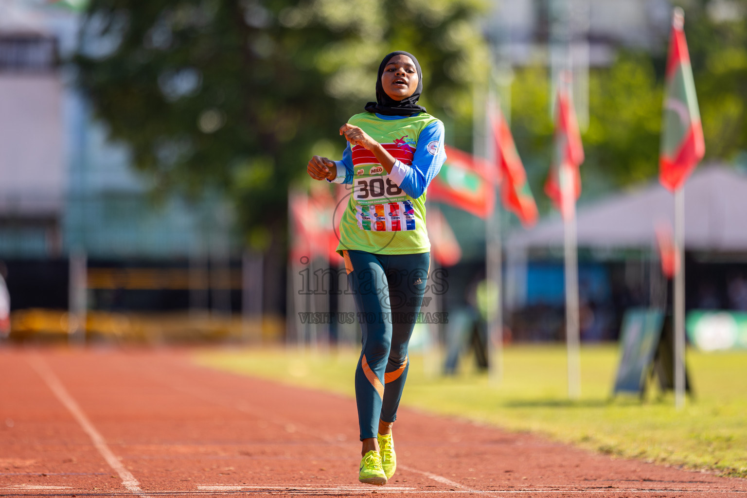 Day 1 of 12th Milo Association Championships was held in Ekuveni Track at Male', Maldives on Thursday, 24th April 2025.
Photos: Ismail Thoriq / images.mv