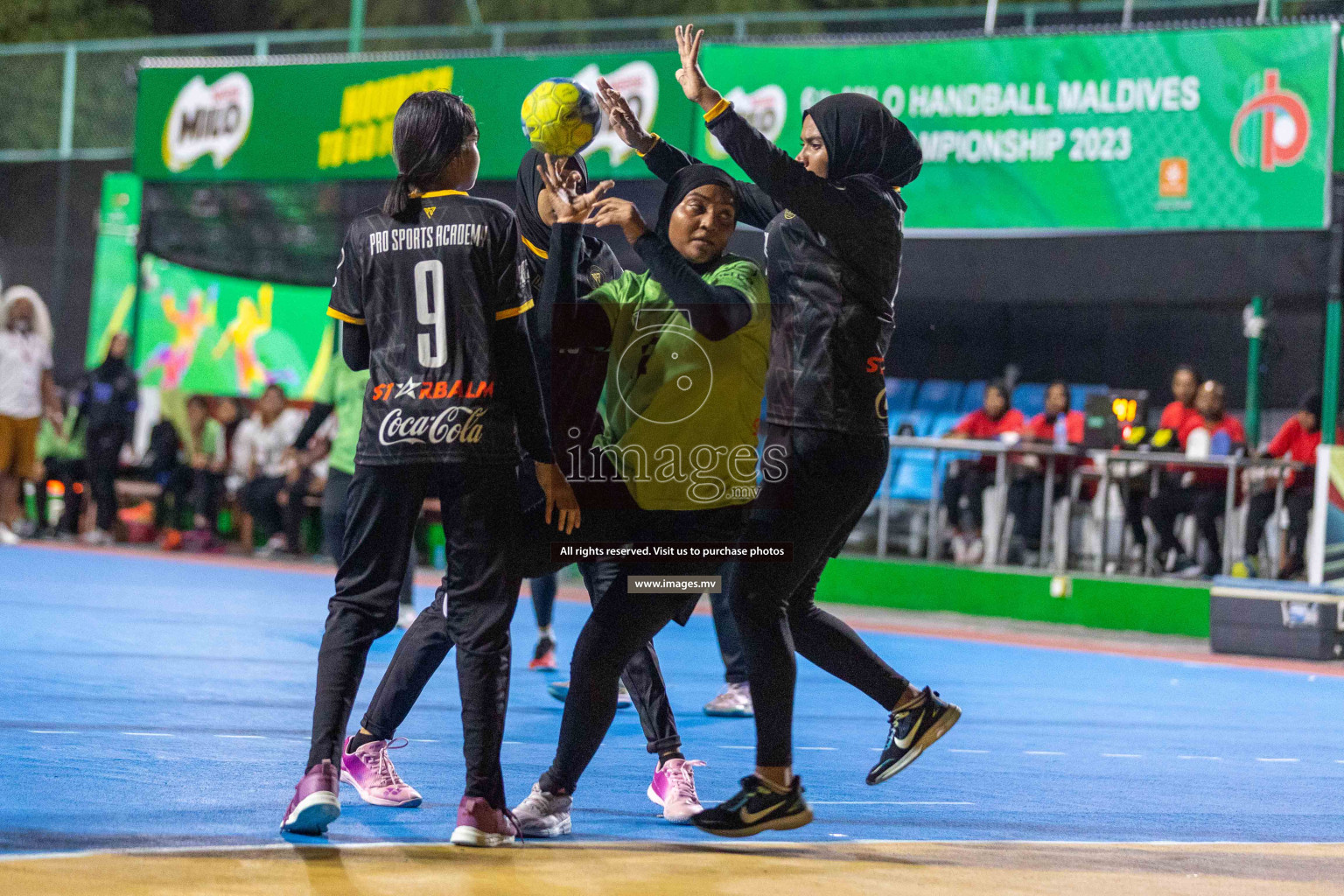 Day 15th of 6th MILO Handball Maldives Championship 2023, held in Handball ground, Male', Maldives on 6th June 2023 Photos: Ismail Thoriq  / Images.mv