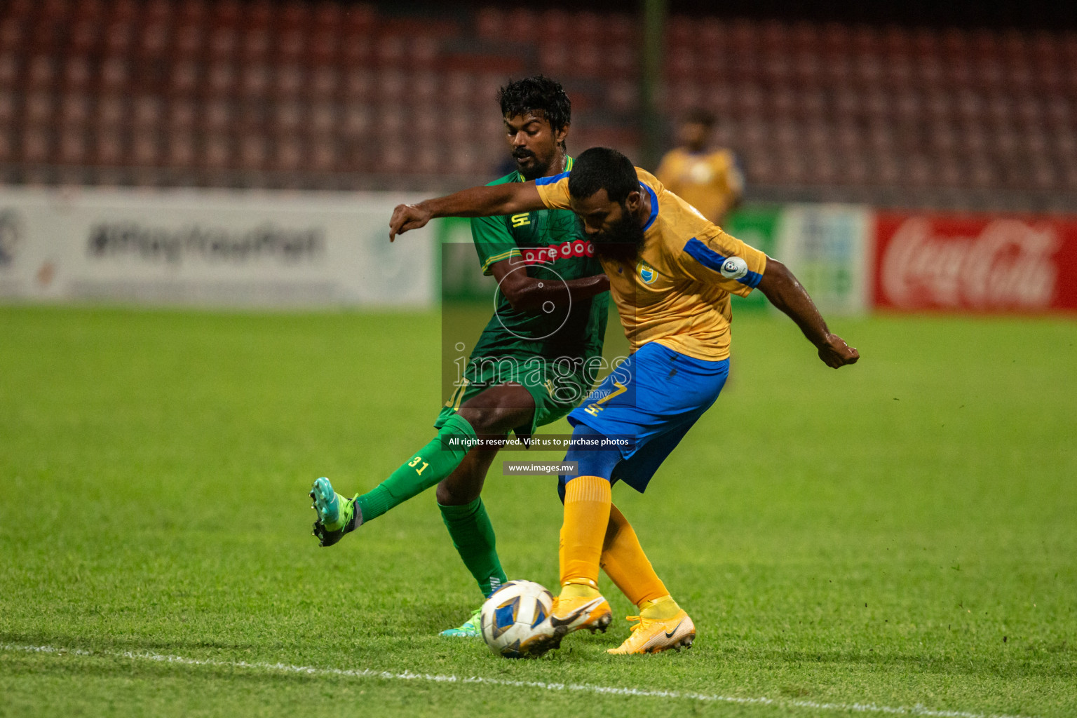 Maziya SRC vs Club Valencia in the Community Shield Match 2021/2022 on 15 December 2021 held in Male', Maldives. Photos: Hassan Simah / images.mv