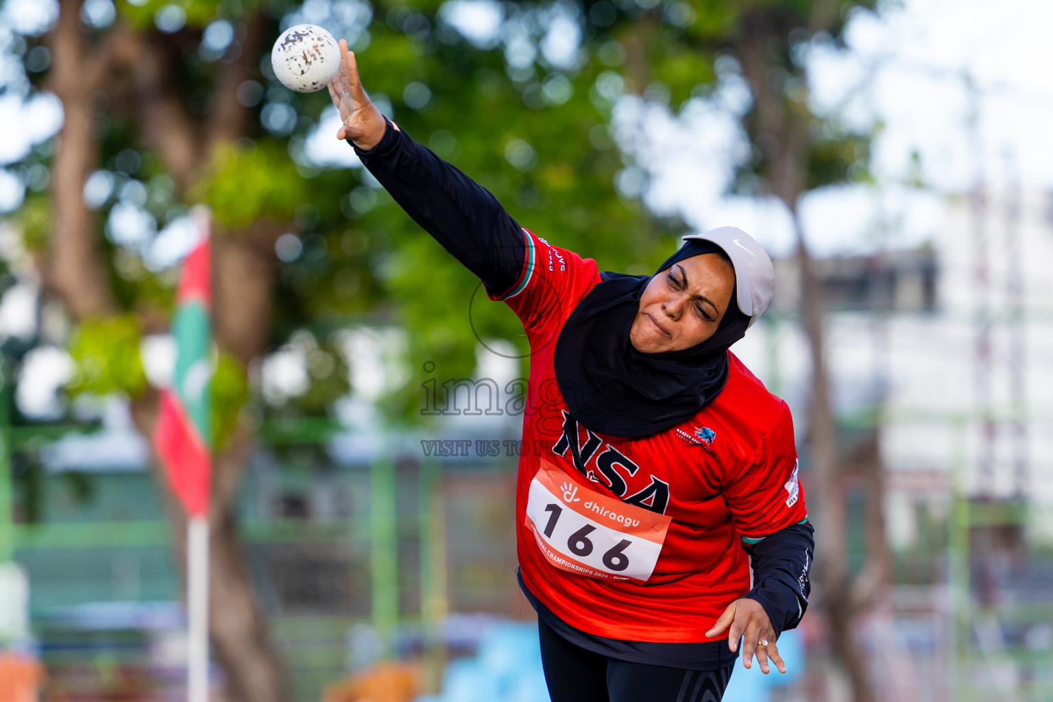 Day 3 of National Athletics Championship 2025 was held at Ekuveni Running Ground in Male', Maldives on Saturday, 16th August 2025. Photos: Nausham Waheed / images.mv
