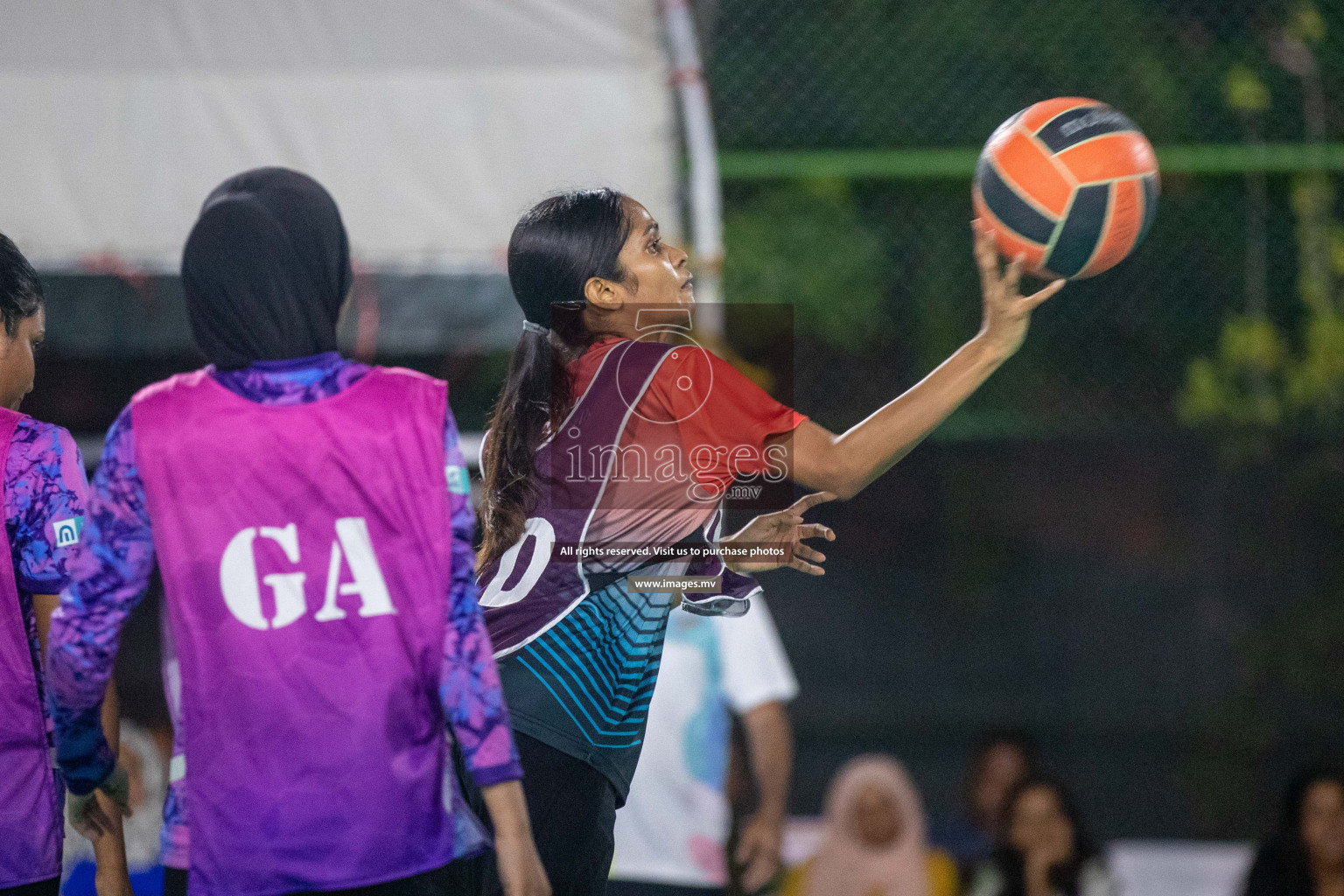 Day 5 of 20th Milo National Netball Tournament 2023, held in Synthetic Netball Court, Male', Maldives on 3rd  June 2023 Photos: Nausham Waheed/ Images.mv