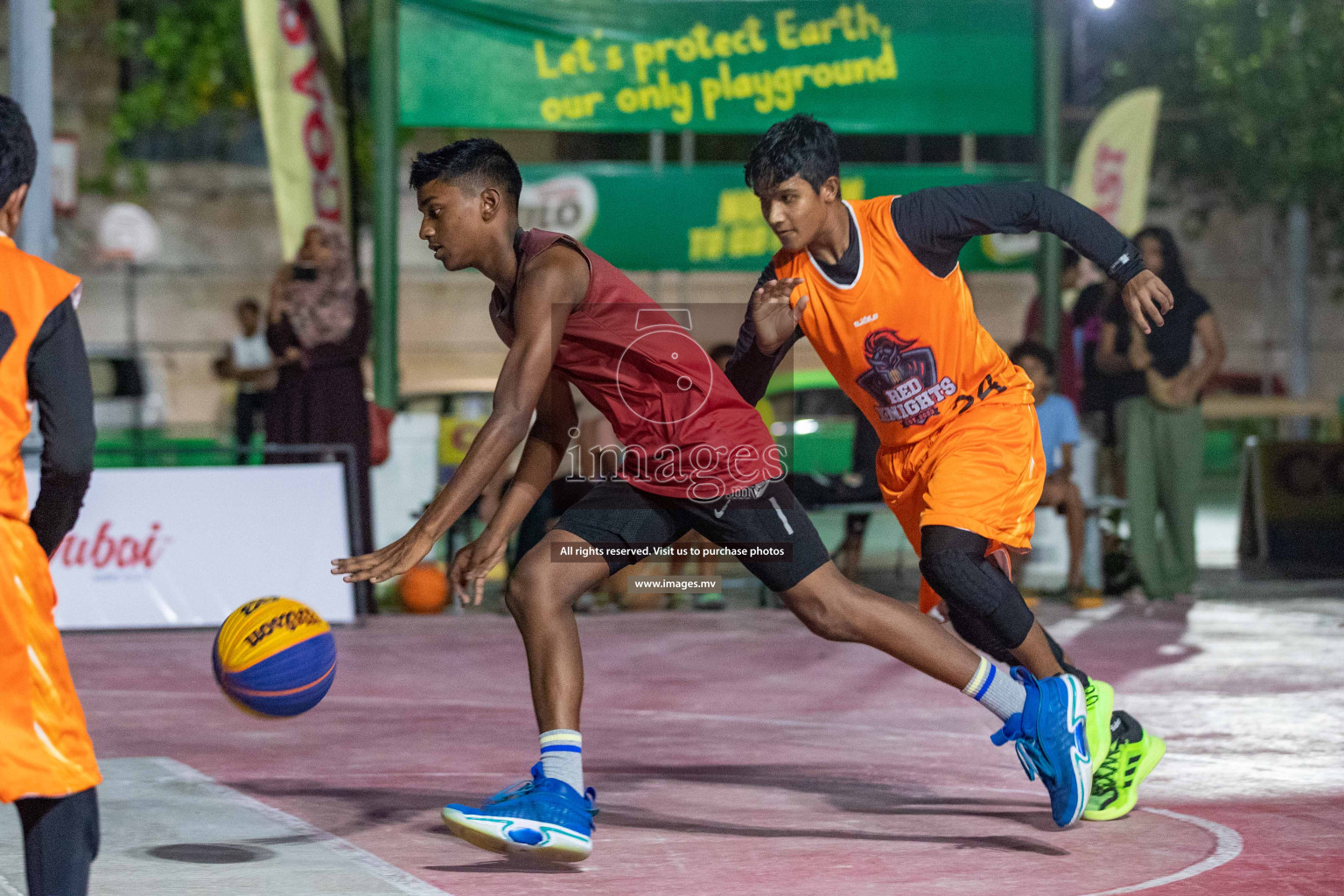 Day 5 of Slamdunk by Sosal on 16th April 2023 held in Male'. Photos: Nausham Waheed / images.mv