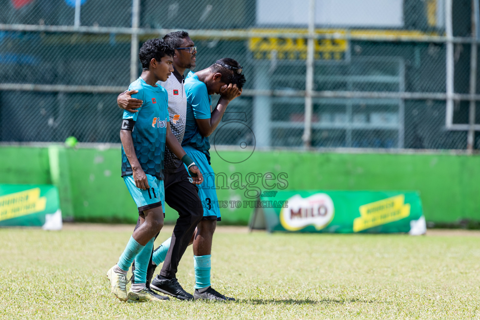 Day 4 of MILO Academy Championship 2024 (U-14) was held in Henveyru Stadium, Male', Maldives on Sunday, 3rd November 2024. 
Photos: Hassan Simah / Images.mv