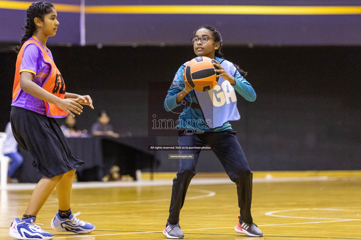 Day3 of 24th Interschool Netball Tournament 2023 was held in Social Center, Male', Maldives on 29th October 2023. Photos: Nausham Waheed, Mohamed Mahfooz Moosa / images.mv