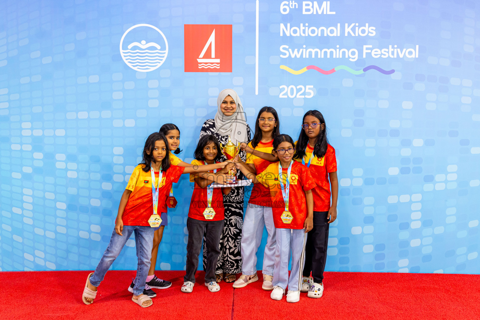 Closing Ceremony of 6th BML National Kids Swimming Kids Festival 2025 held in Hulhumale', Maldives on Saturday, 22nd November 2025. Photos: Nausham Waheed / images.mv
