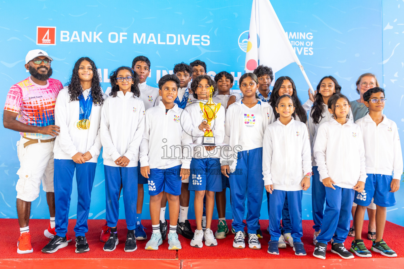 Closing ceremony of BML 20th Inter-School Swimming Competition was held in Hulhumale' Swimming Complex on Saturday, 19th October 2024. 
Photos: Ismail Thoriq