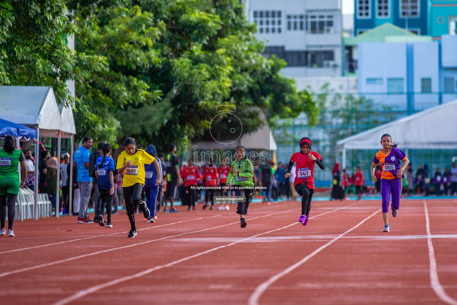 Day 1 of Inter-School Athletics Championship held in Male', Maldives on 22nd May 2022. Photos by: Maanish / images.mv