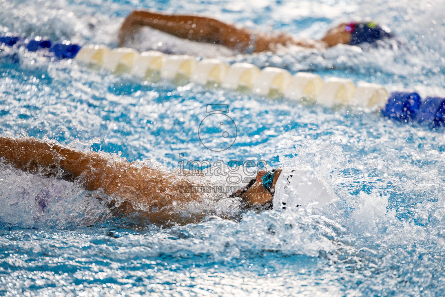 Day 4 of National Swimming Competition 2024 held in Hulhumale', Maldives on Monday, 16th December 2024. 
Photos: Hassan Simah / images.mv